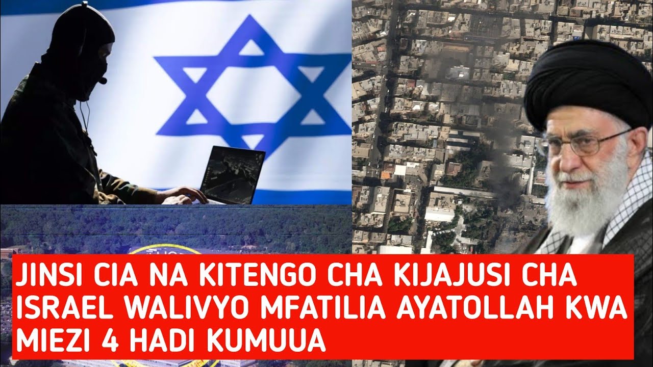 JINSI CIA NA KITENGO CHA KIJASUSI CHA ISRAEL MOSSAD WALIFYOTAMBUA NI WAPI ALIPO AYATOLLAH KHAMINEI