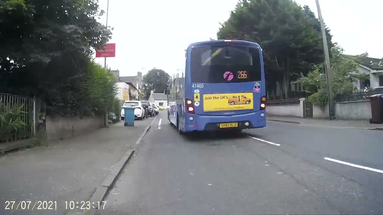 SK63 KLD Close pass from a professional driver