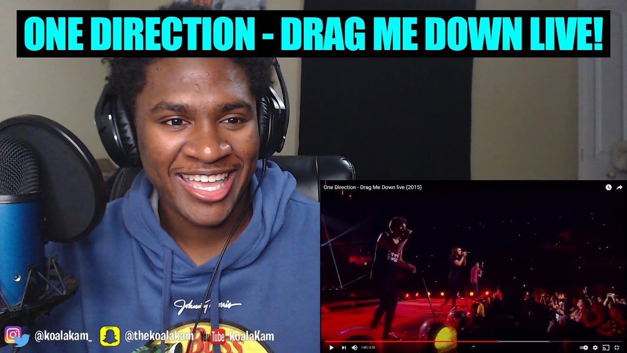 One Direction - Drag Me Down live (2015) | REACTION