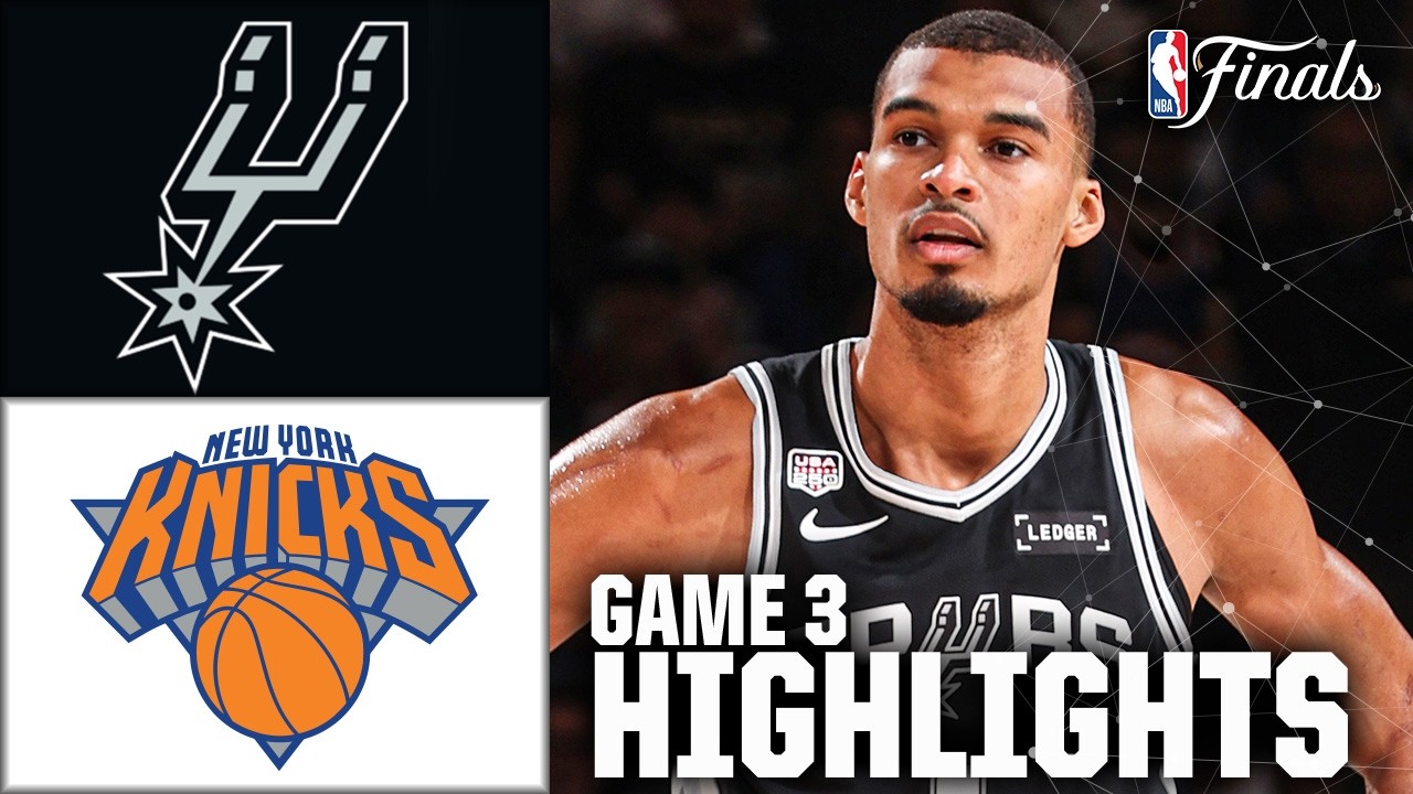 NBA Finals Game 3 HIGHLIGHTS: San Antonio Spurs vs. New York Knicks | NBA on ESPN