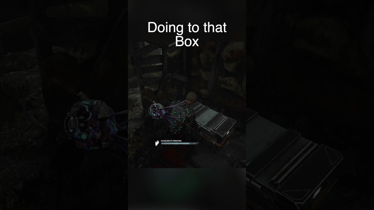 The new emp box opening animation in Dead by Daylight is 💀#shorts #dbd #deadbydaylightfunnymoments