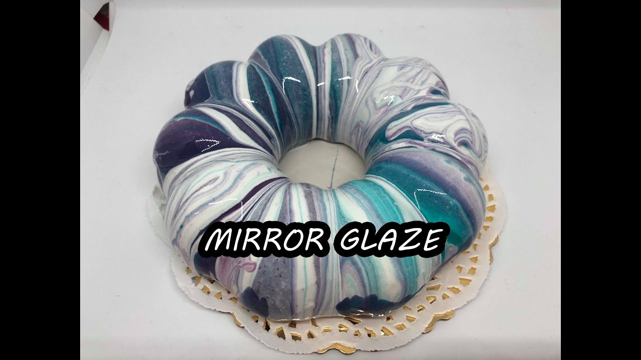 COME REALIZZARE UNA GLASSA MIRROR | Mirror Glaze Cake ITA