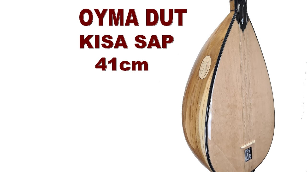 Yilmaz Saz Evi Oyma Dut Baglama saz 41cm