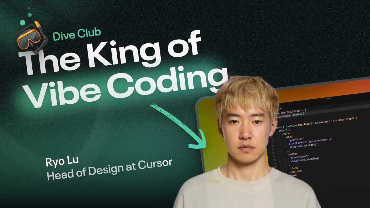 Vibe coding with Cursor’s Head of Design