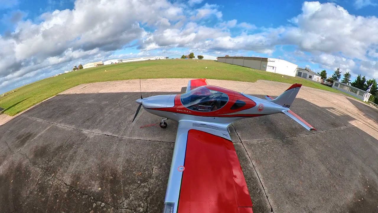 Tours de chauffe avec le Bristell XL8