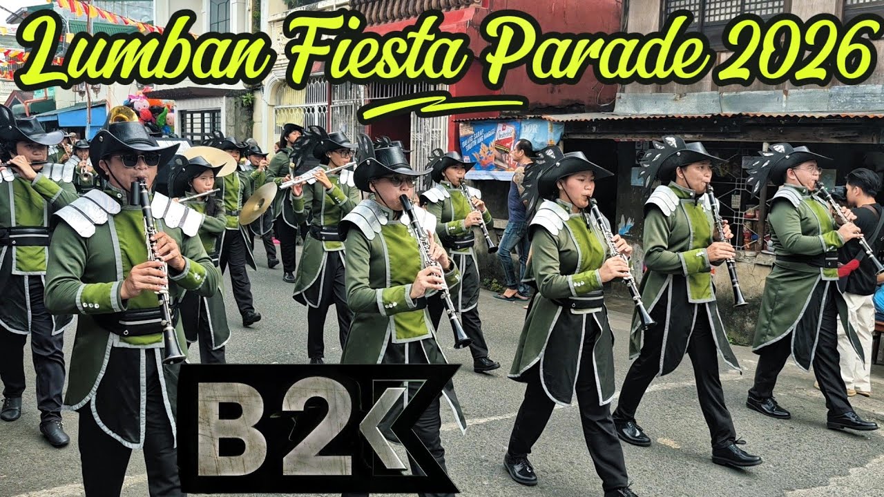 Banda Dos Kabataan | Lumban Town Fiesta 2026 | Parade