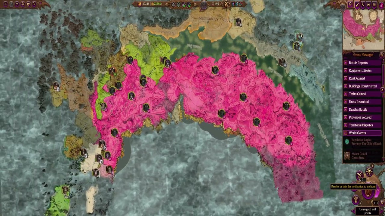 Total War WarHammer 3 Walkthrough 156 The Realm Of Chaos No Commentary