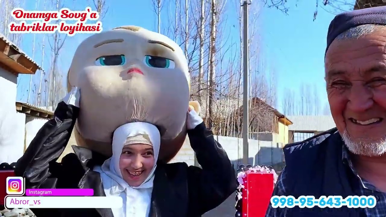 Qizlaridan Otamizga syurprizni zo`ri bo`ldi (Izboskan tumani)