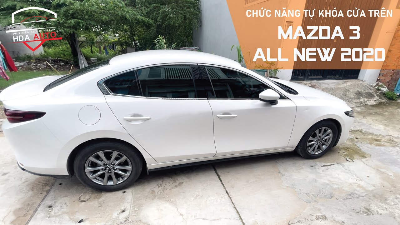 Chức năng tự động khóa cửa(Autolock) trên xe Mazda 3 All New 2020-2025