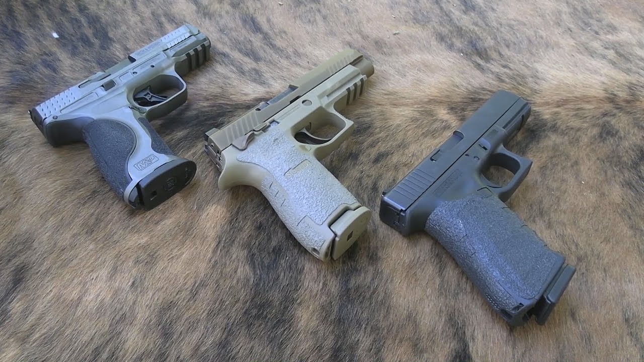Металлическая оправа M&P 2.0 против полимерной оправы