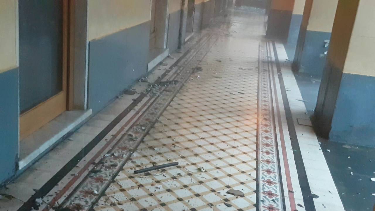 Tromba d'aria a Bogliasco