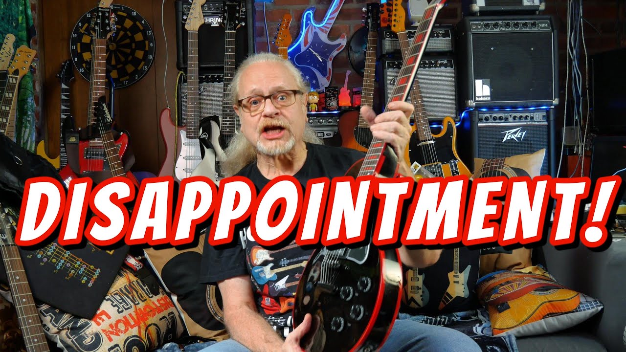 TEMU Electric Guitar Review: GORGEOUS Looks, TERRIBLE Playability!