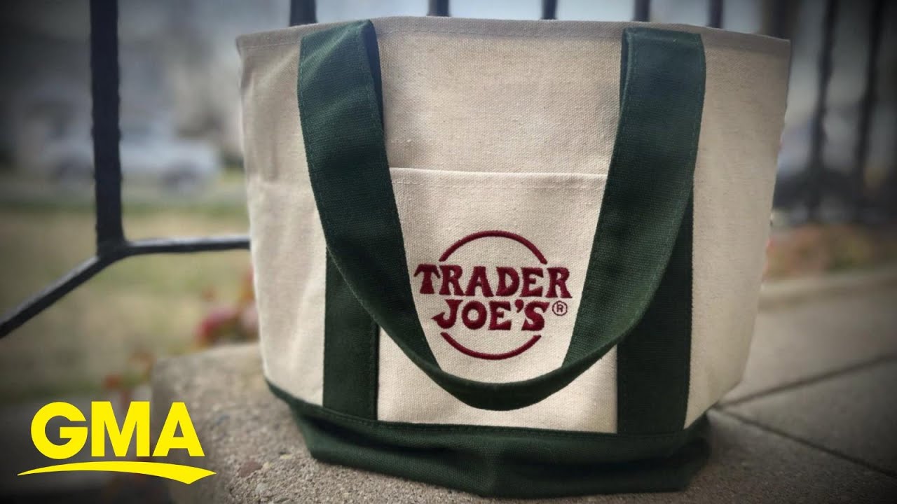 The craze over Trader Joe’s mini canvas tote
