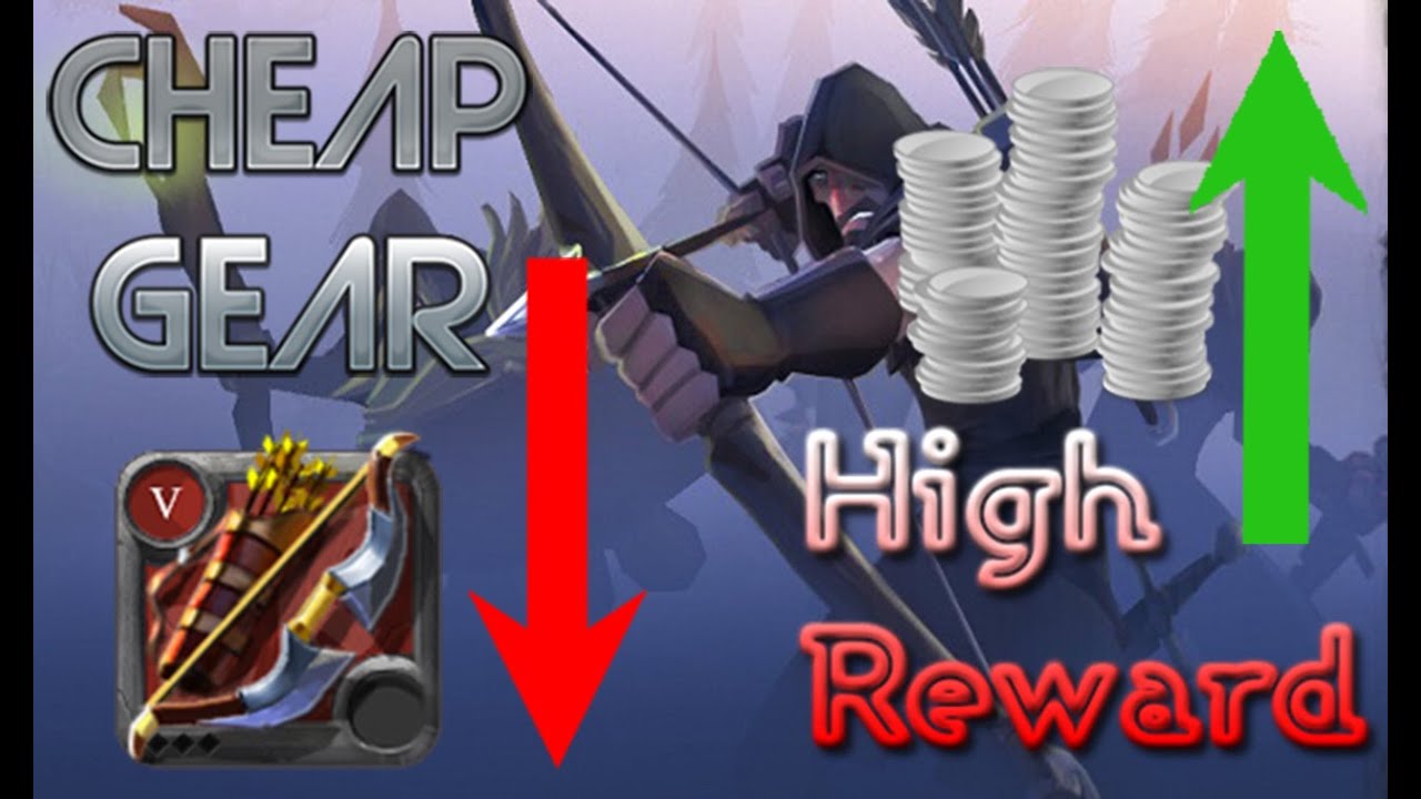 Albion Online - WarBow Solo in Black / RedZone *Gank and PVP*