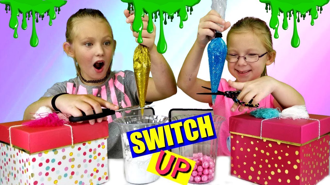 Mystery Box SLIME SWITCH UP Challenge!!!