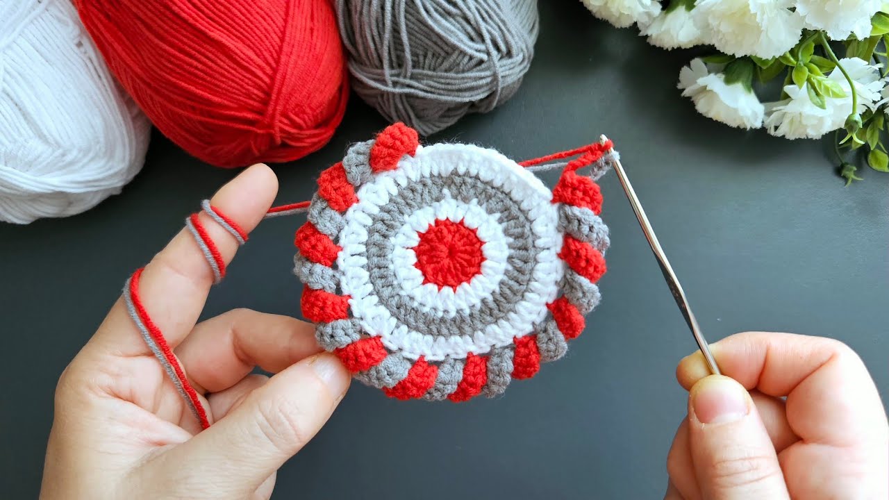 Crochet motif - How to crochet for beginners