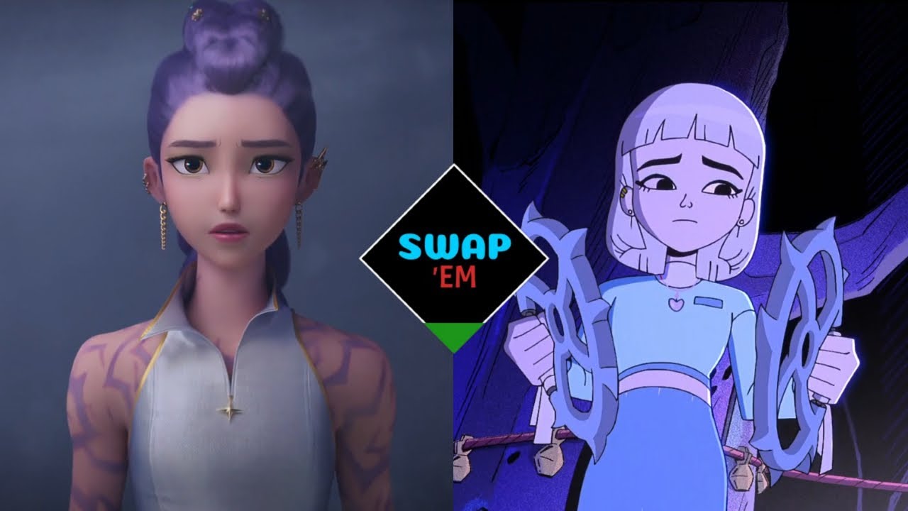 RUMI & JENTRY VOICE SWAP | KPop Demon Hunters/Jentry Chau vs the Underworld
