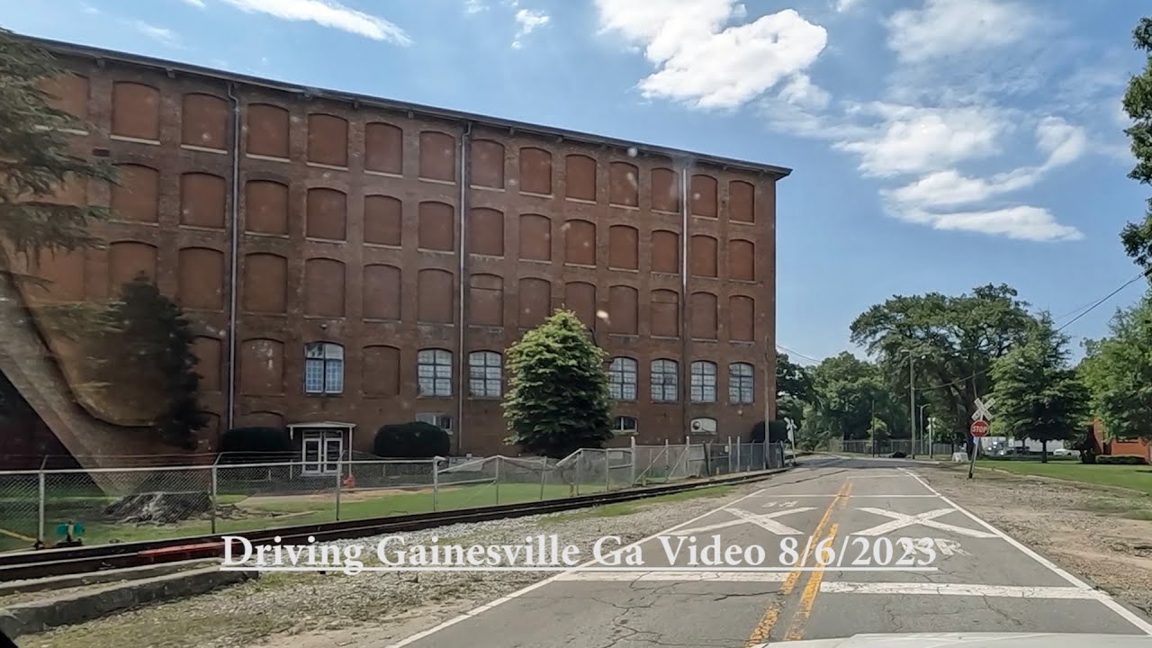 Driving Gainesville Ga Video Aug 6th 2023 #Gainesville Ga #driving #automobile #drivingtour #video