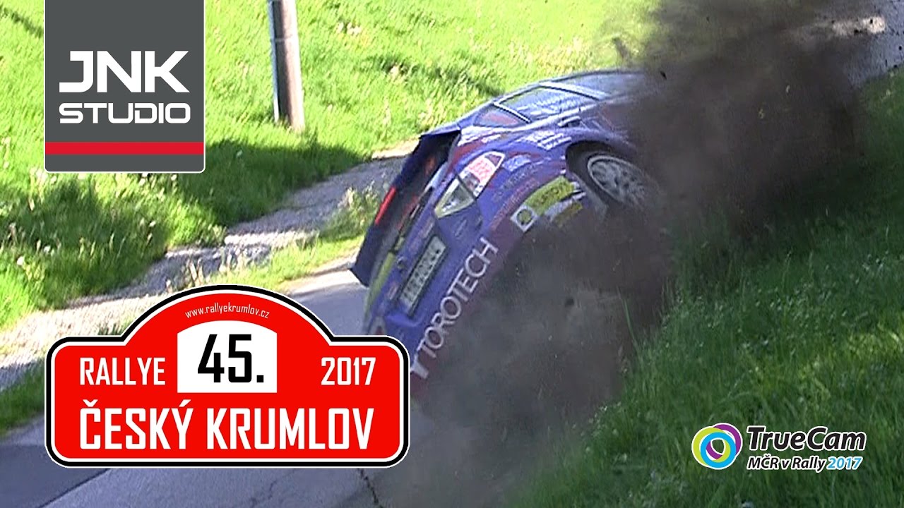 45. Rallye Český Krumlov 2017 (crash & action)