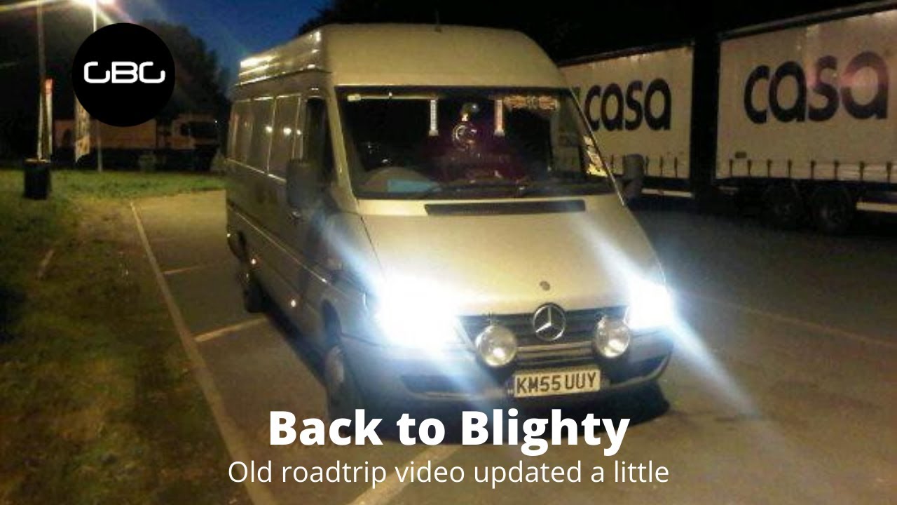 Old Roadtrip Updated. A8 Augsburg to UK