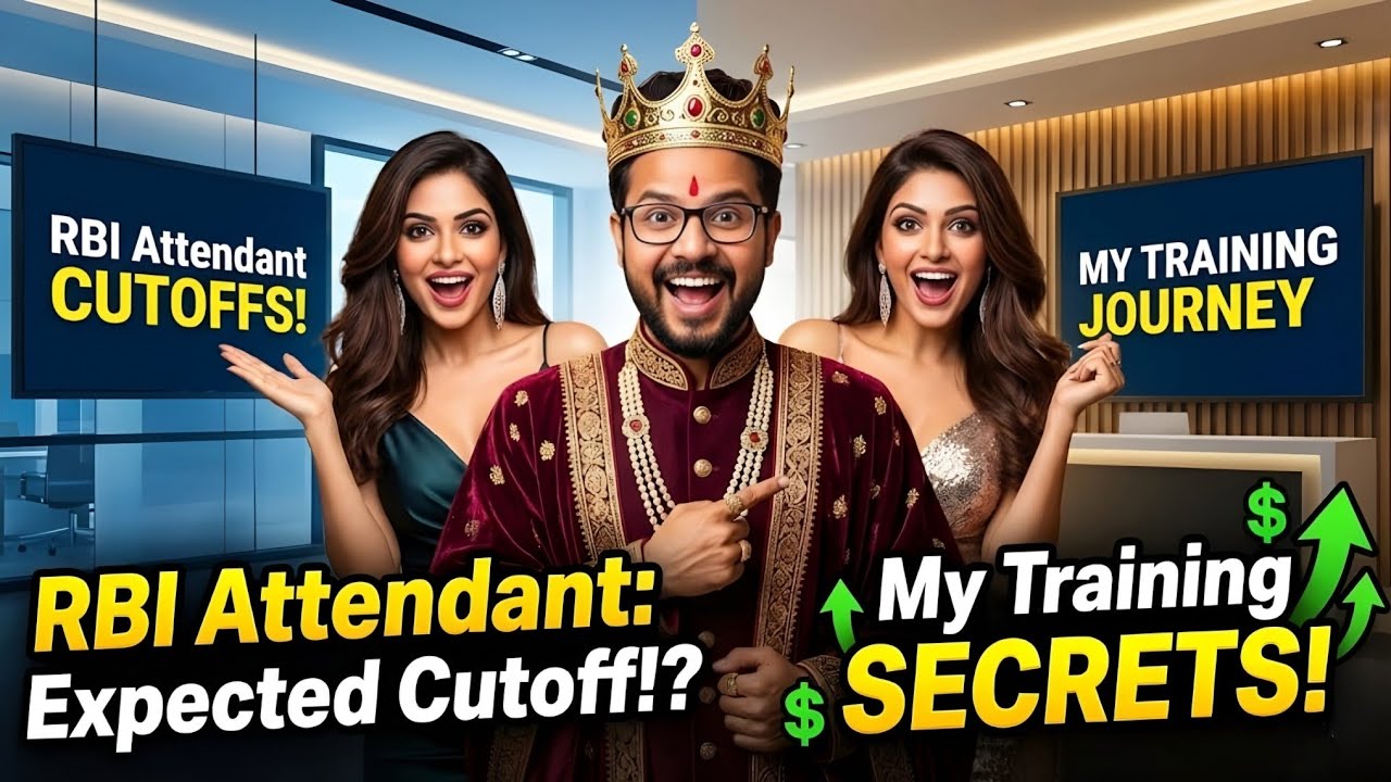 WATCH THIS BEFORE RBI ATTENDANT RESULTS: MY TRAINING TIME & EXPECTED CUTOFF #rbi #cutoff #expected