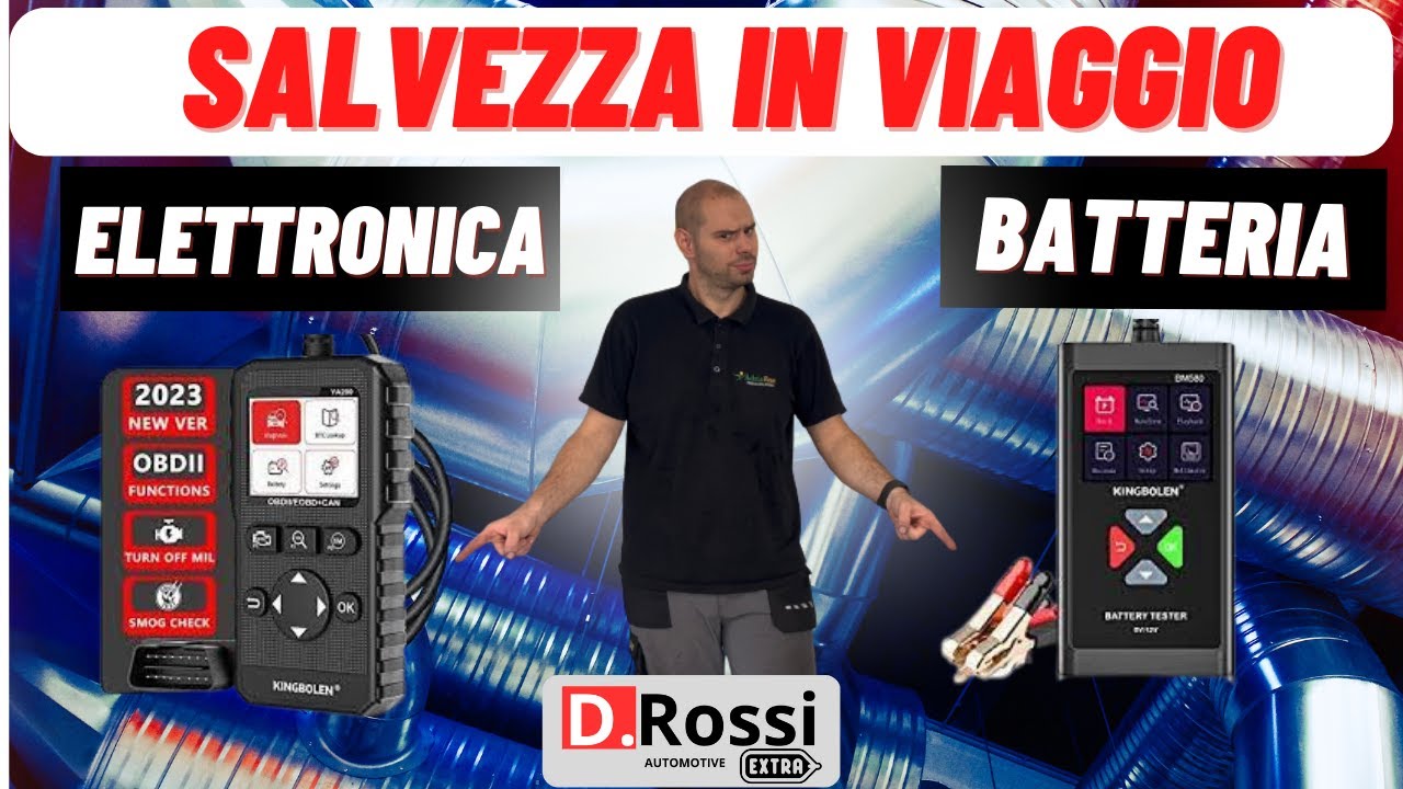 NON RESTARE A PIEDI CON LA TUA AUTO PER UNA SPIA MOTORE O LA BATTERIA A TERRA !