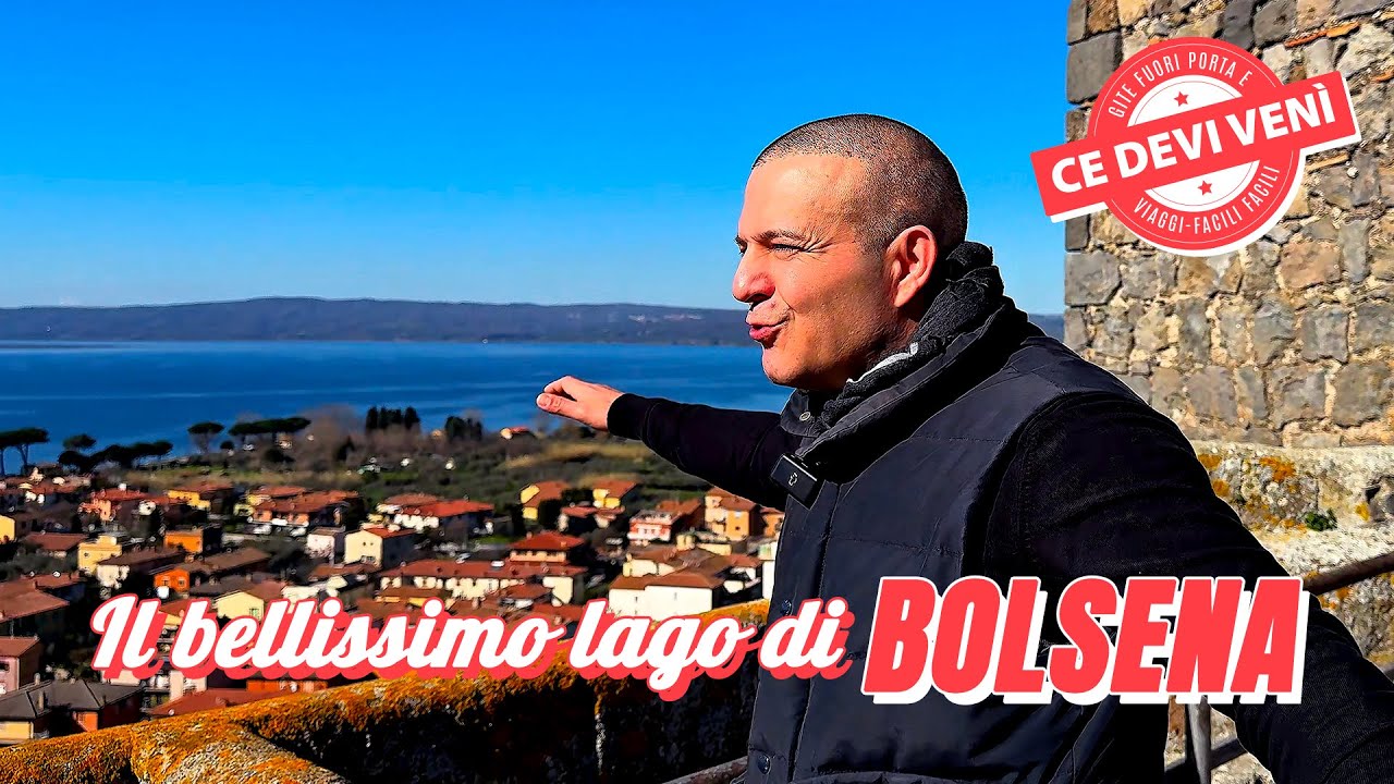 Weekend al LAGO DI BOLSENA - Il più grande lago vulcanico d'Italia!