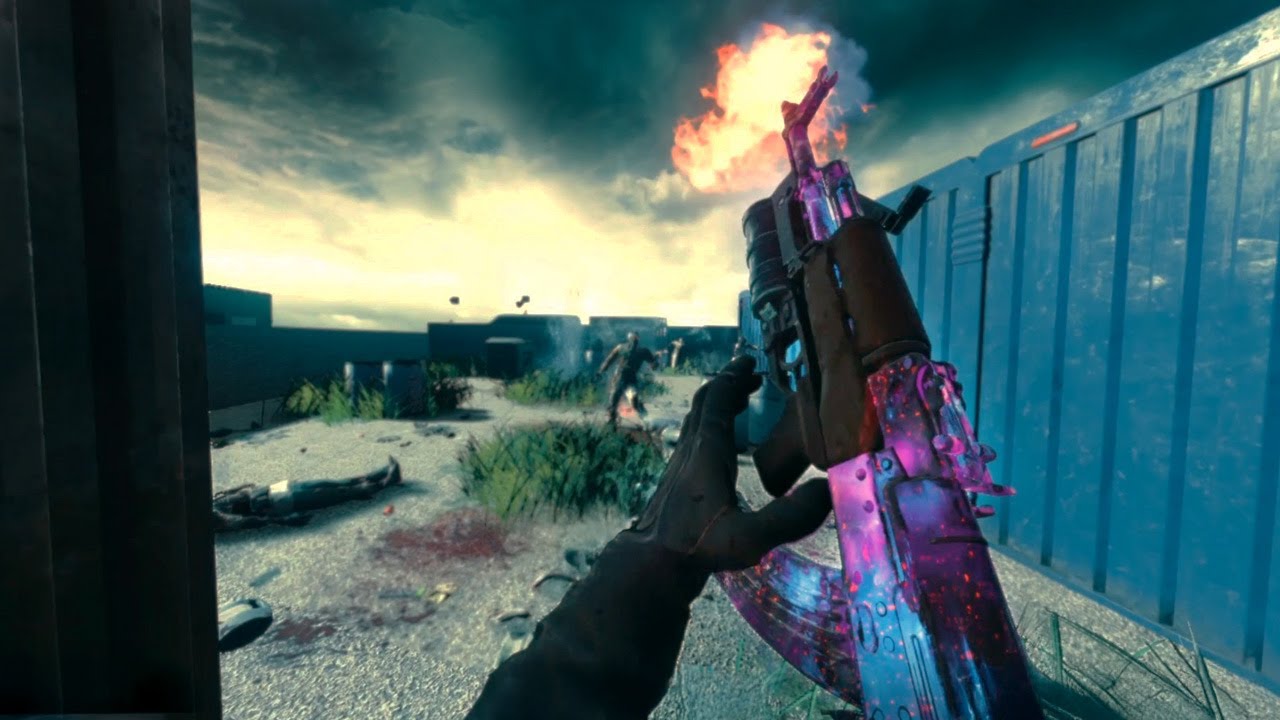Shipment Zombies With CoD4 Guns! | Black Ops 3 Zombies