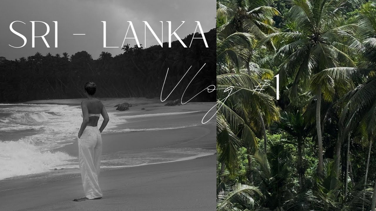 SRI - LANKA VLOG: жизнь на острове, любимый пляж и атмосферные места