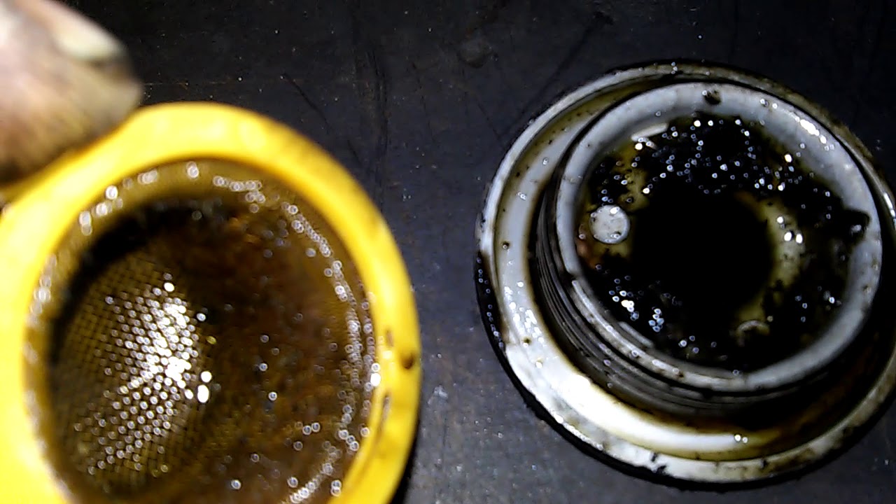 Limpeza do filtro do carter yamaha virago 250