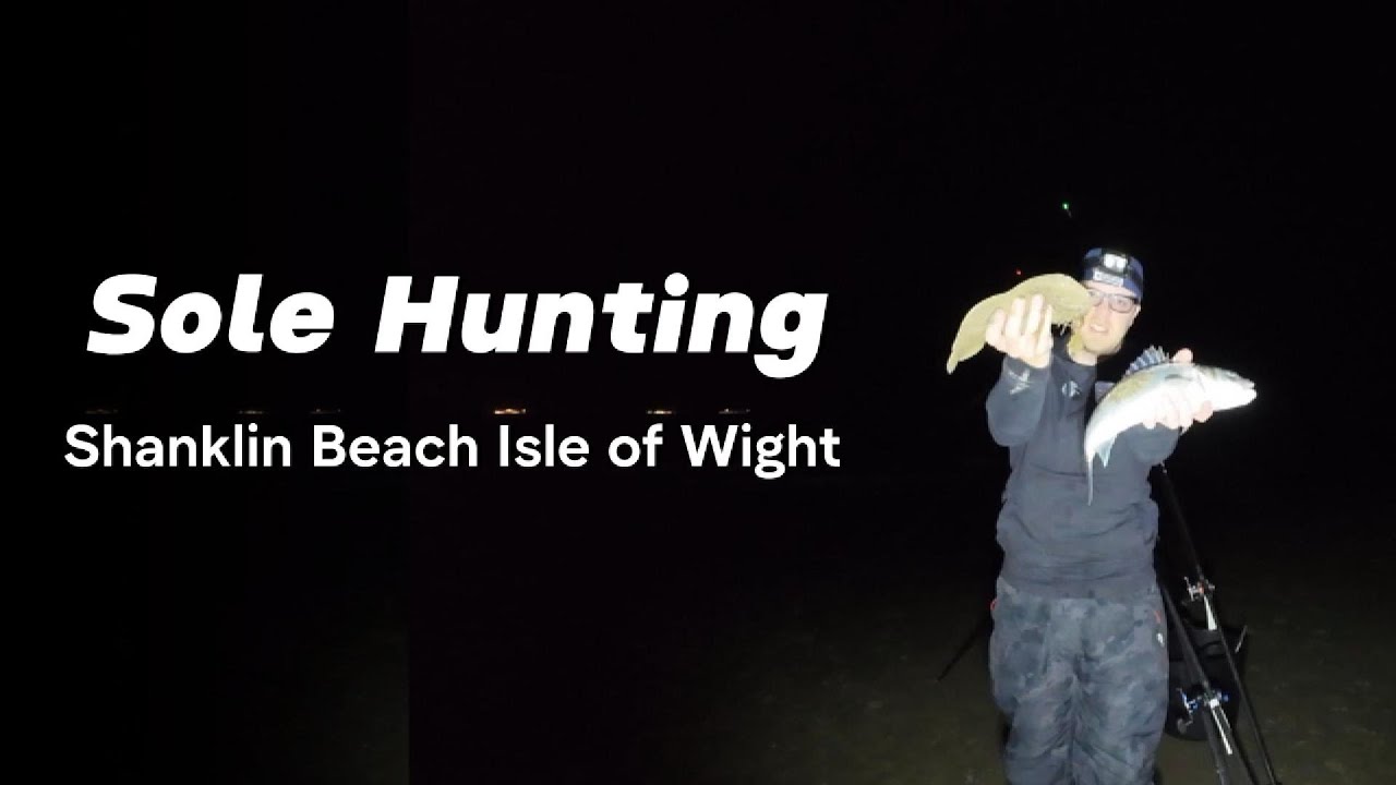 Hunting Sole at Shanklin – Shore Fishing UK