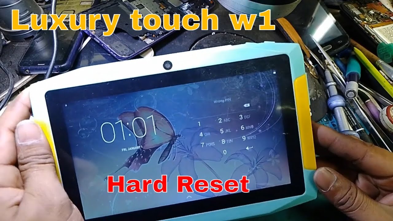Luxury touch Pin Pattern unlock | Luxury touch w1 forgot password | China tab hard reset