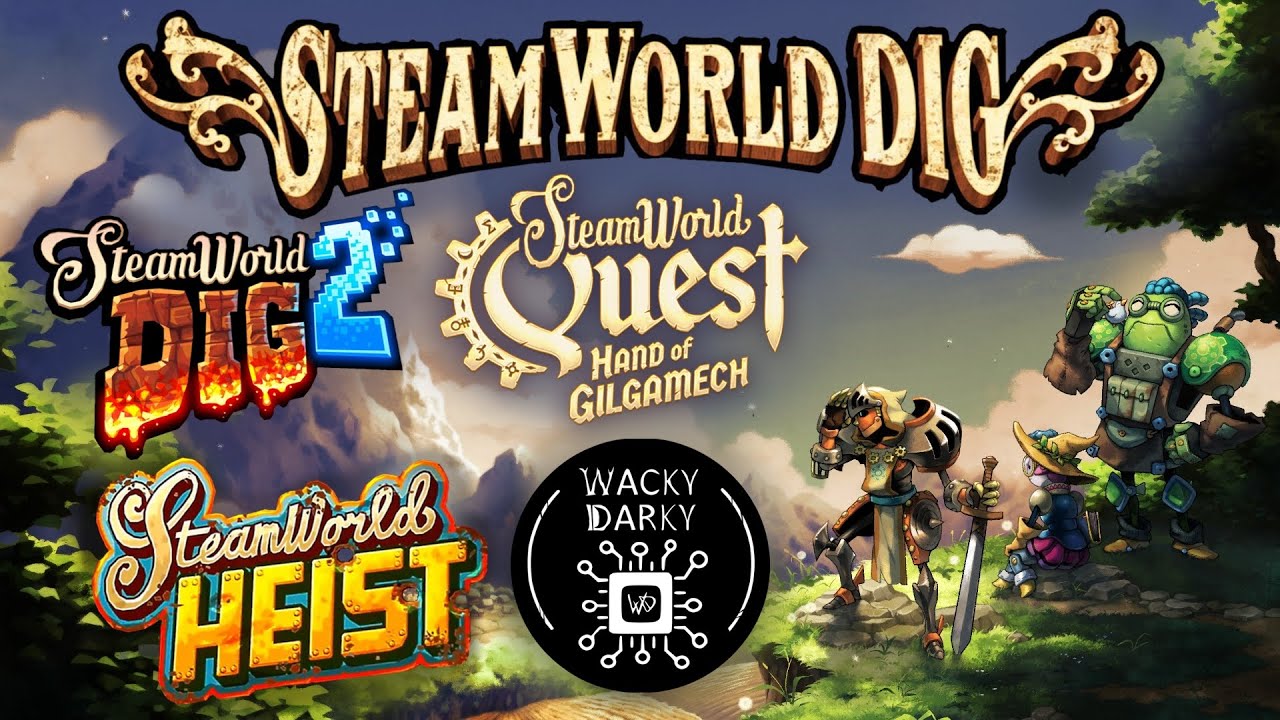 Серия SteamWorld. Обзор 4 в 1. Космические грабители, Шахтеры и Рыцари на паровой тяге [Новьё в Дом]