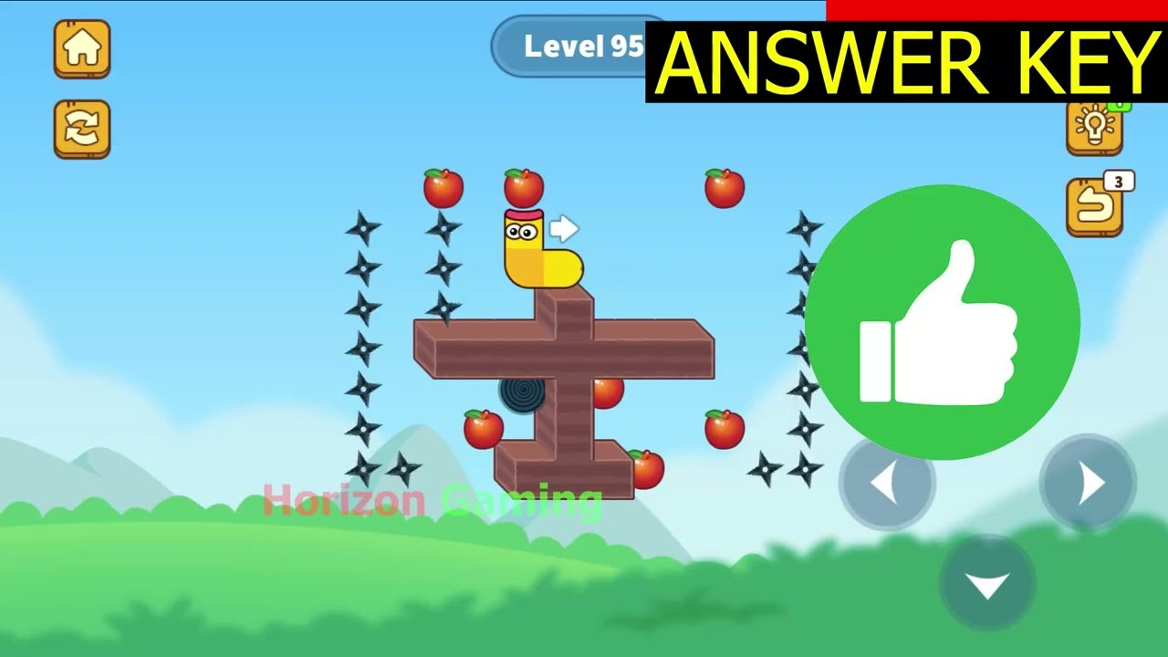 Hungry Worm - Greedy Worm LEVEL 95 - Gameplay Walkthrough Android IOS