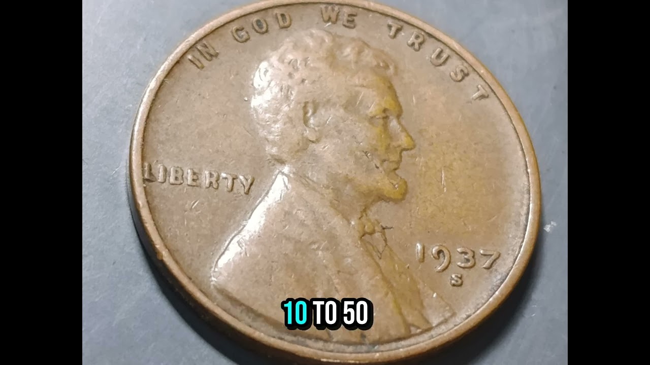 🇺🇸 Rare 1937S Wheat Penny &ndash; Could Yours Be Valuable?💰#1937SWheatPenny #LincolnCent