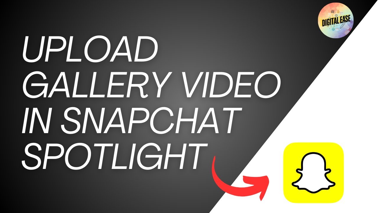 How To Upload Gallery Video In Snapchat Spotlight | Spotlight Par Gallery Ka Video Kaise Dale