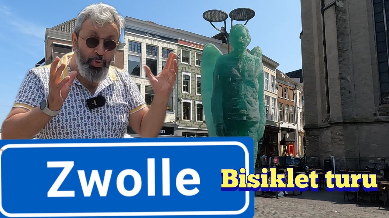 🇳🇱 Zwolle 🇳🇱 Hollanda şehrini bisikletimizle turladık