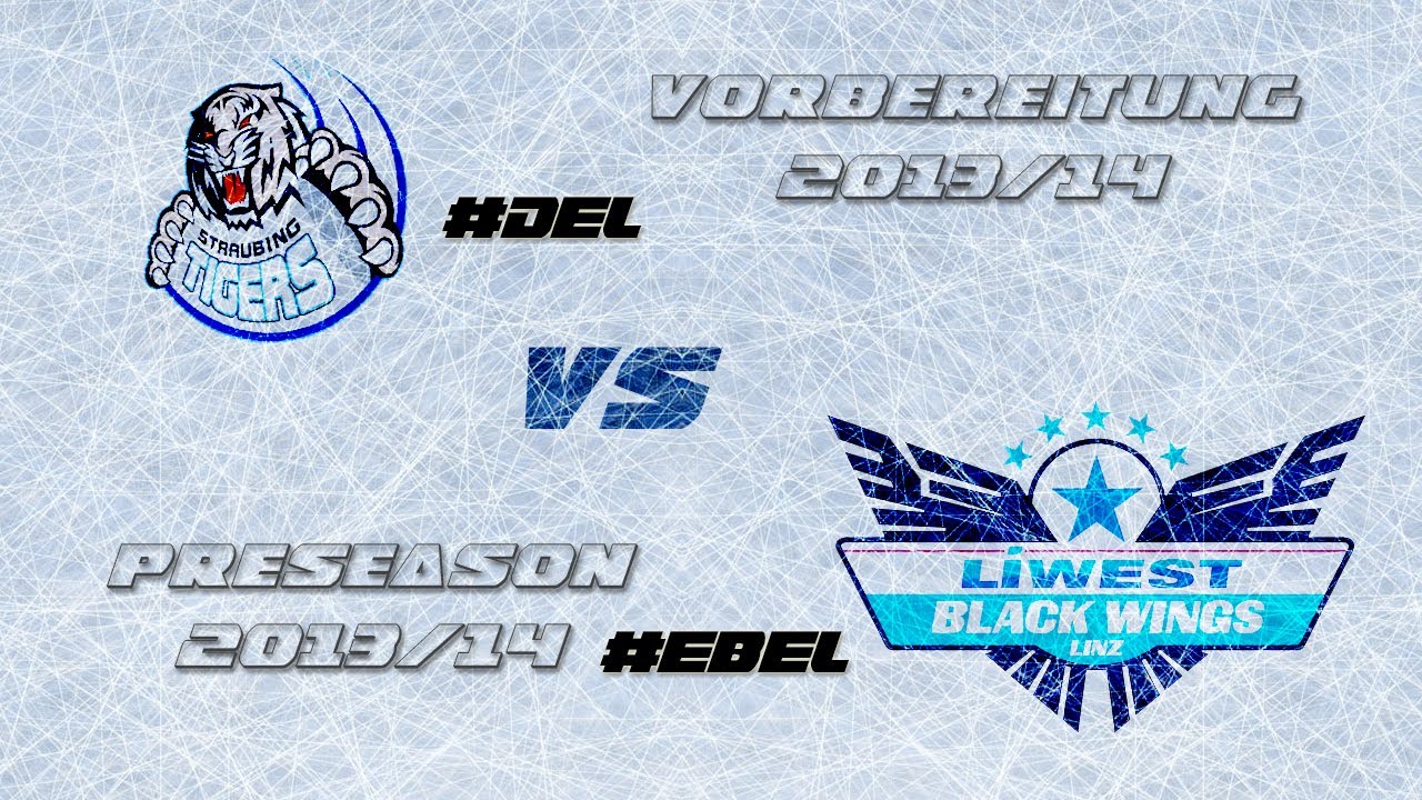 Preseason 2013/14 - Game #3 Straubing Tigers - Black Wings Linz