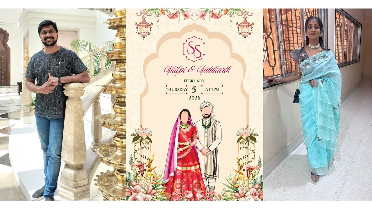 Shilpi & Siddharth, Sangeet Sandhya on 4.2.26, Live streaming 7.00 pm Onwards