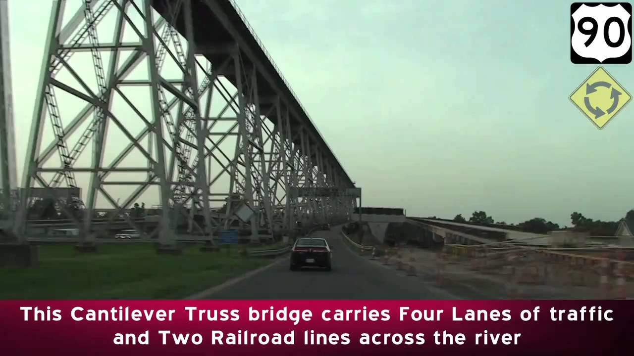 Mississippi River Bridges: Southern Louisiana