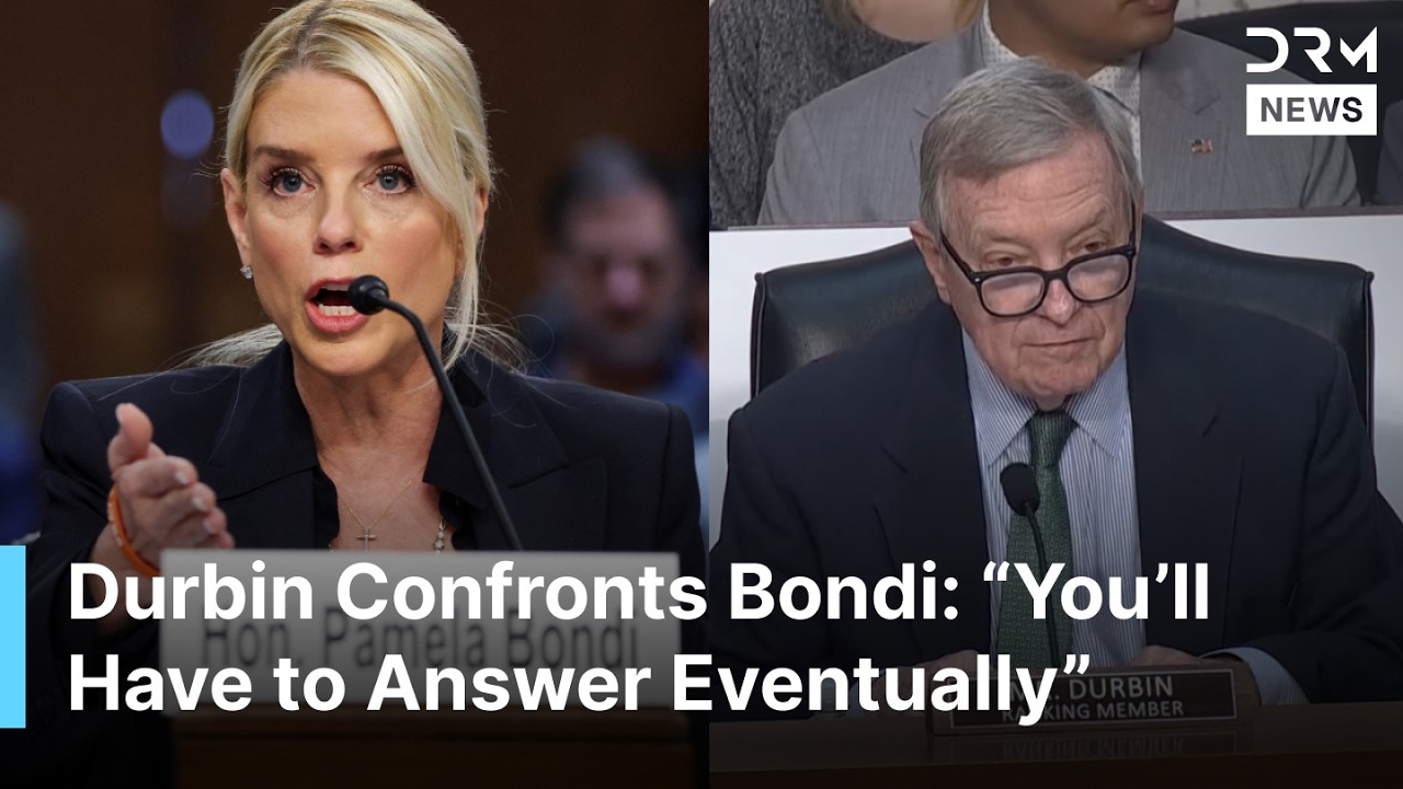 “You’ll Have to Answer”: Sen. Durbin Blasts AG Pam Bondi on National Guard and Ethics Scandal | AC1G