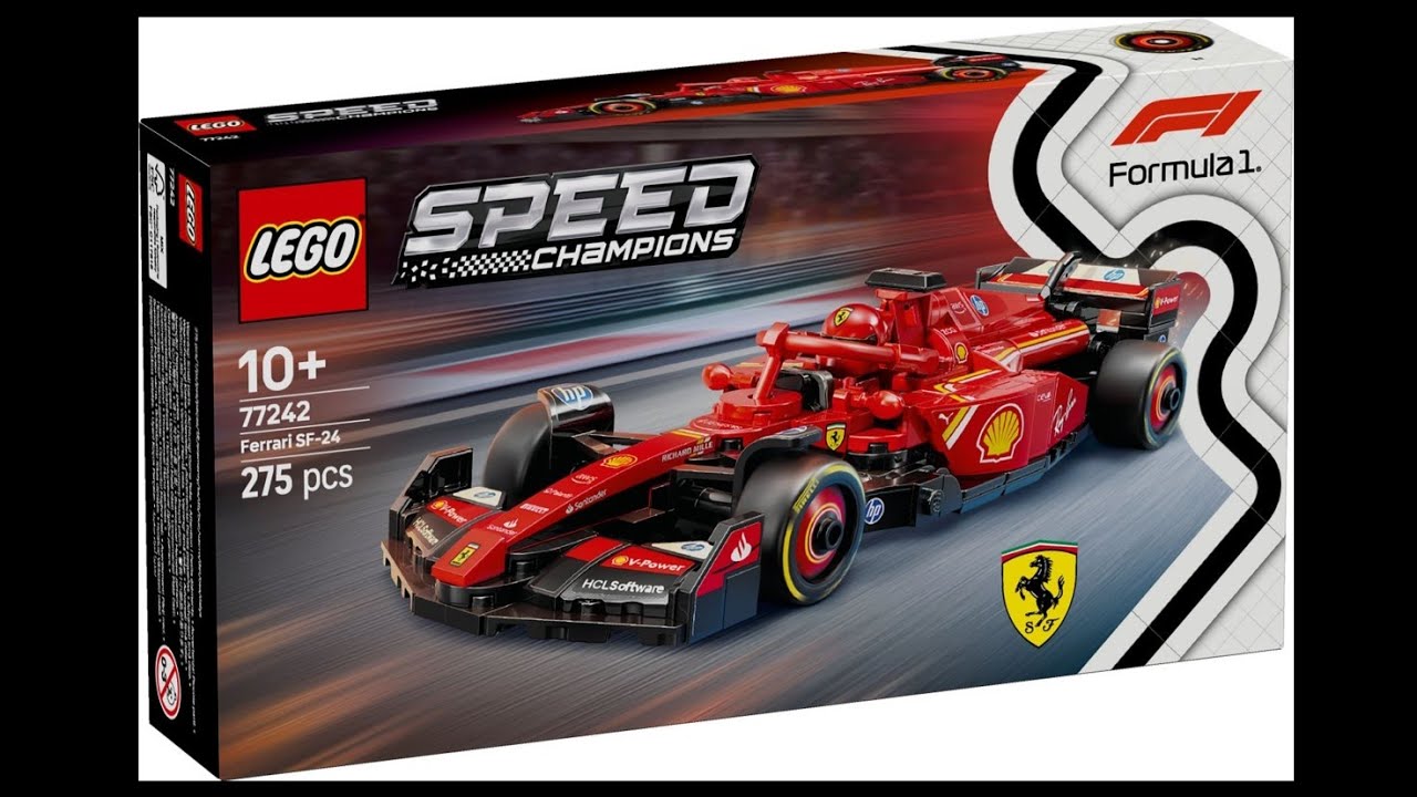 Lego 77242 Ferrari SF-24 F1 Rennauto Unboxing