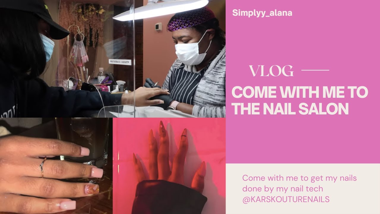 VLOG: Come to The Nail Salon With Me (Girl Talk, Covid, and A WORD!)
