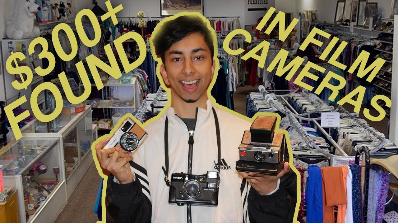 THRIFT STORE FILM CAMERA HUNTING!! #2
