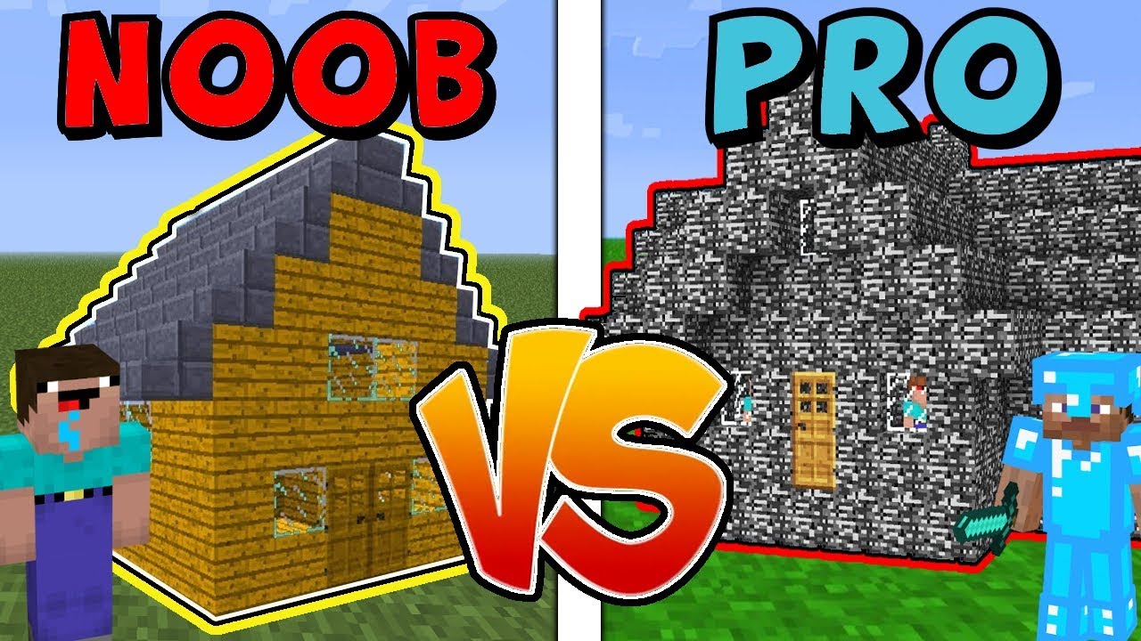 Minecraft Challenge | NOOB vs PRO MOB PROOF HOUSE | w/ Darzeth & BurtDude ( ProperDummies )