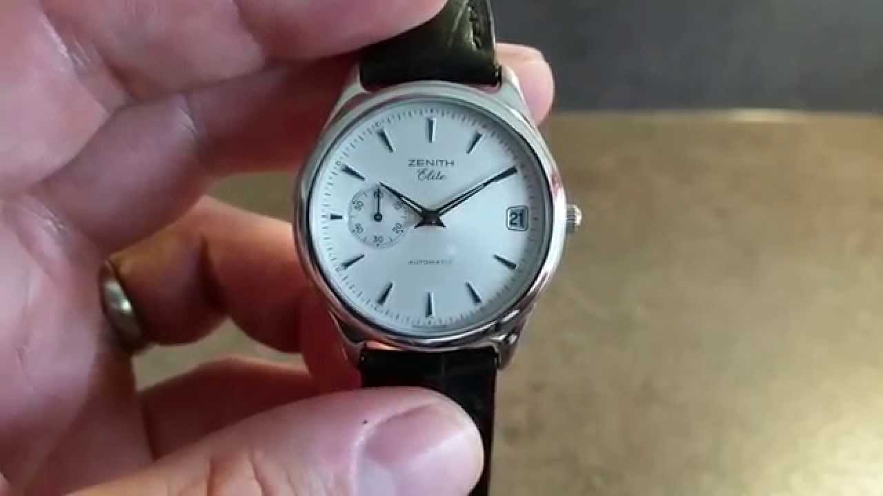 1997 Zenith Elite dress watch