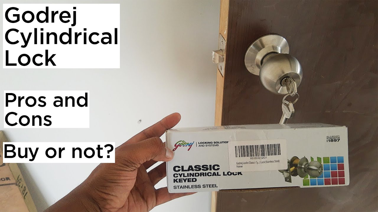 Godrej cylindrical Lock Review | Buy or not