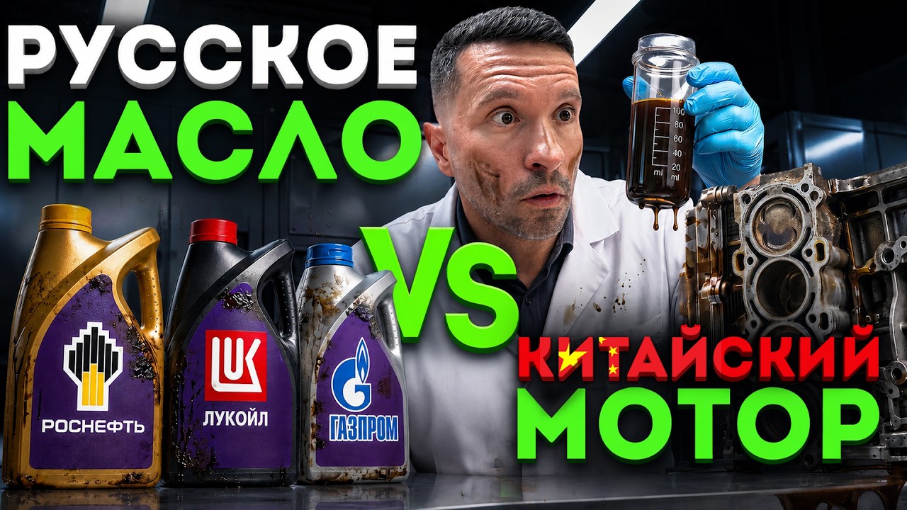 Дешевые русские масла vs импорт | Что разрушит двигатель Haval?