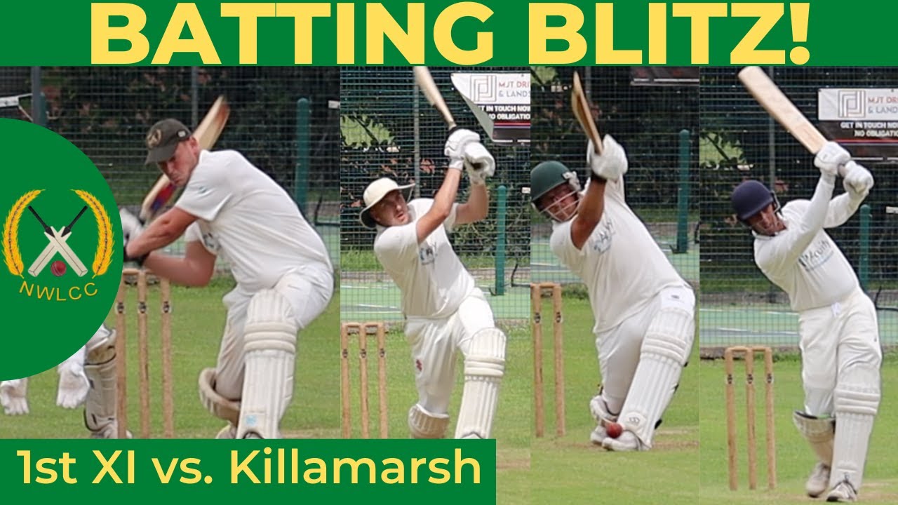 BATTING BLITZ! | Cricket highlights w/ commentary | NWLCC 1sts v Killamarsh 1sts | S3 ep9