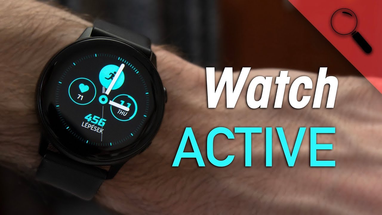Samsung Galaxy Watch Active - tekerő n&eacute;lk&uuml;l